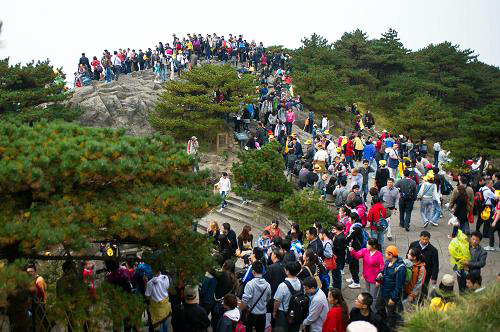 黃山景區客流量統計