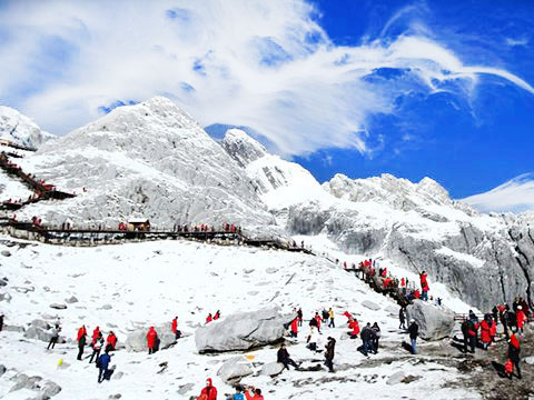 近年來玉龍雪山人流量統計，景區客流分析統計的重要性！